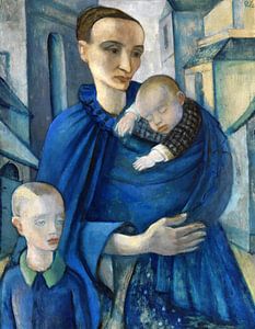 Blaue Frau, Anita Rée, Vor 1919