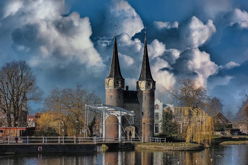 Clouds, Delft, The Netherlands by Maarten Kost