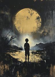 Mond von Blickfänger Gemälde