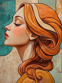 Gelassener Blick von Blickfänger Gemälde