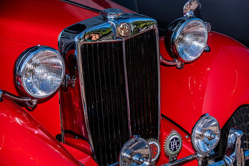 MG sports car by Brian Morgan