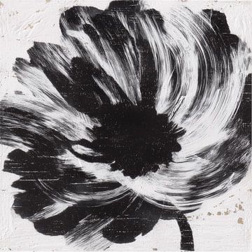 Abstract Flower Brushstrokes