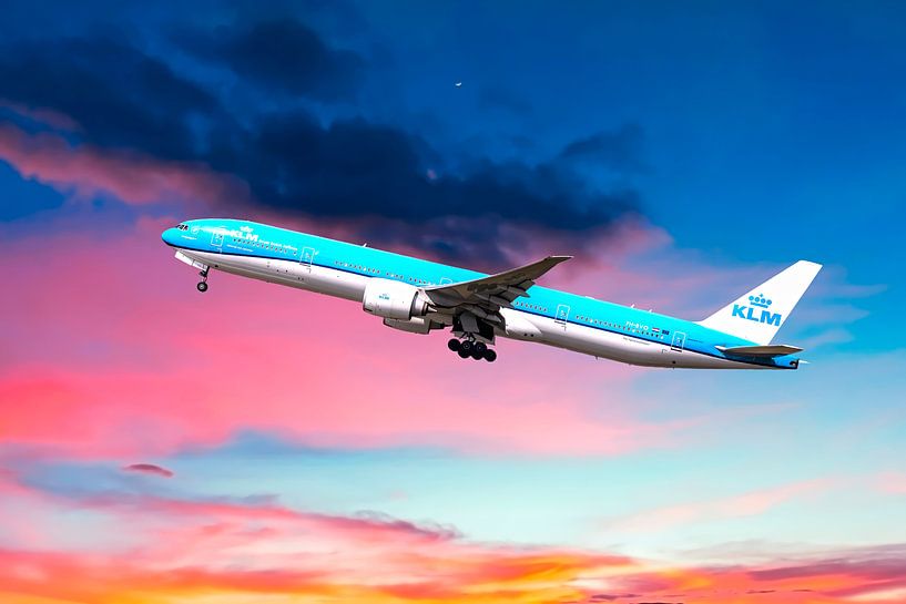 KLM PH-BVO, Boeing 777-306(ER), Tijucana National Park by Gert Hilbink