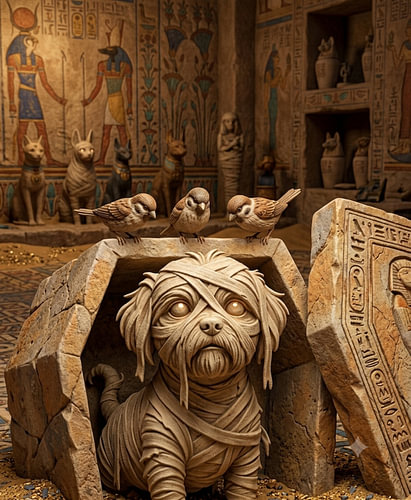 Mein Hund Snobby: Halloween – Mumie