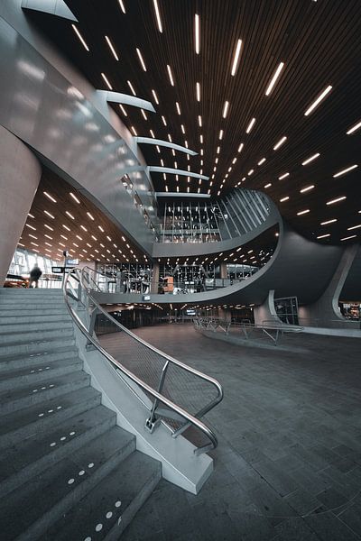 Arnhem Centraal Station Nederland Architectuur van vedar cvetanovic