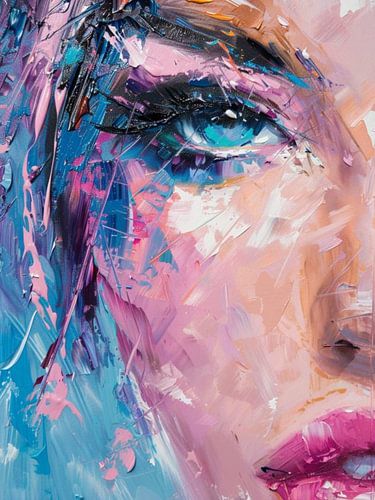 Modern Abstract Portrait