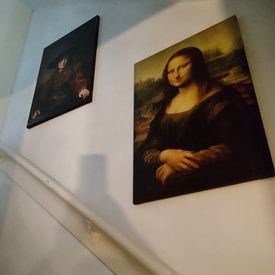 Customer photo: Mona Lisa by Leonardo da Vinci, on canvas