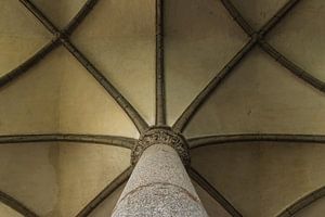 Symmetrisch plafond Mont Saint-Michel van Thijs van den Broek