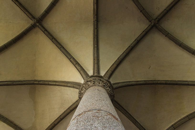 Plafond symétrique Mont Saint-Michel par Thijs van den Broek