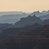 Vue sur le Grand Canyon au coucher du soleil sur Anouschka Hendriks