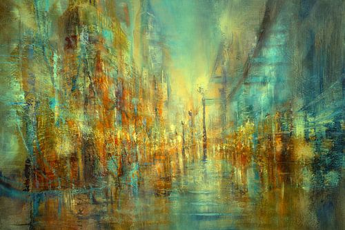 Dissolving Steel, Rising Light von Annette Schmucker