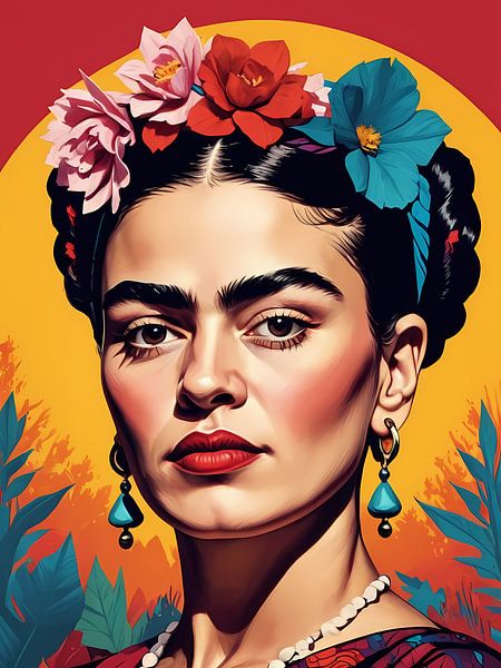 Portrait de Frida par 1xMerch
