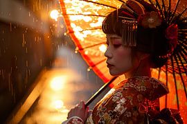 japanse kunst geisha