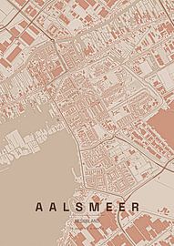 Stadtplan von Aalsmeer von Stef van Campen