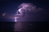 Onweer op zee