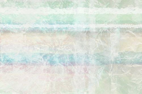 Color field painting in lichte pasteltinten