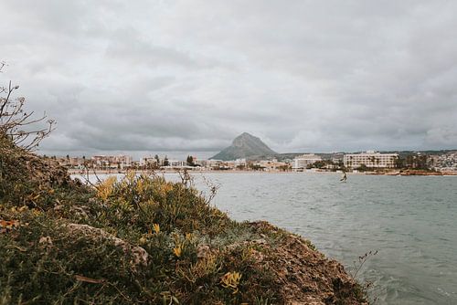 Blick auf das Zentrum von Jávea. Alicante, Spanien