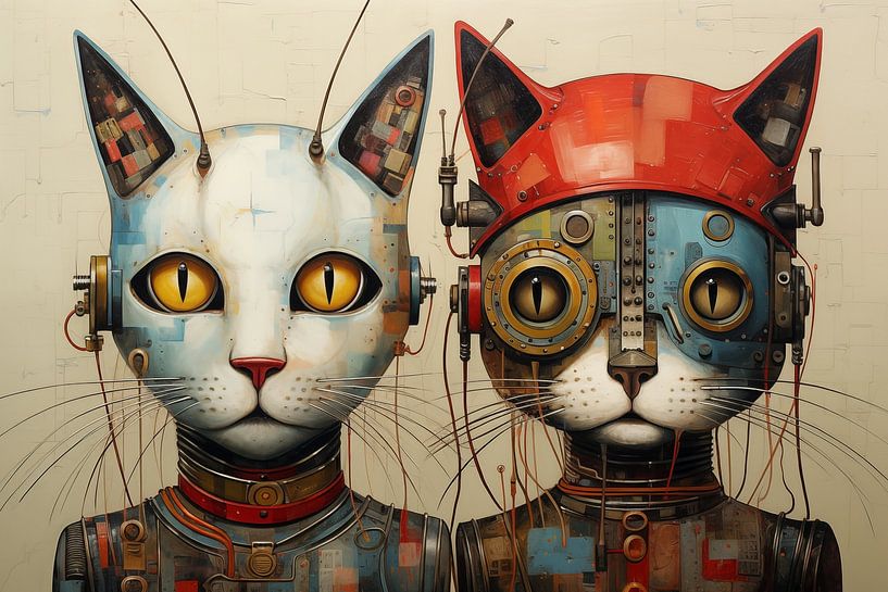 Kattenrobot van Heike Hultsch