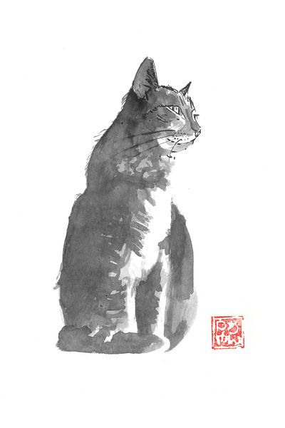 chat par Péchane Sumie
