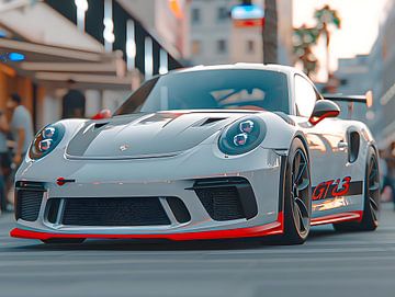 Porsche 911 GT3 van PixelPrestige