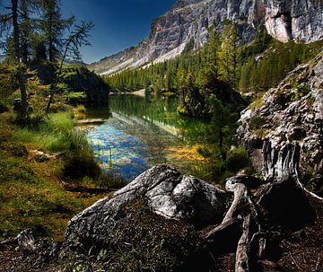 federaal bergmeer in de herfst van Alex Neumayer