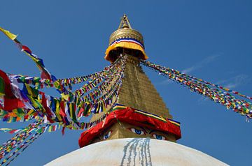 Bouddhanath, Kathmandu, Nepal 2020 van Photos by Aad