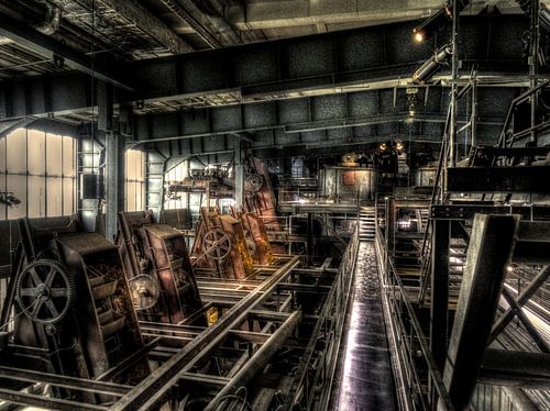 Verlaten fabriek Duitsland HDR
