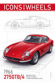 275 GTB/4 sur Ted Decker