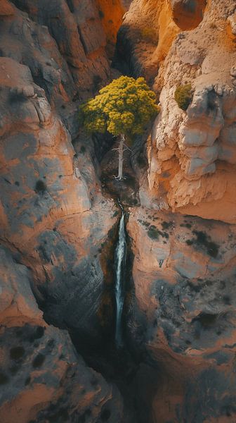 Majestueuses beautés naturelles, vue d'en haut par fernlichtsicht