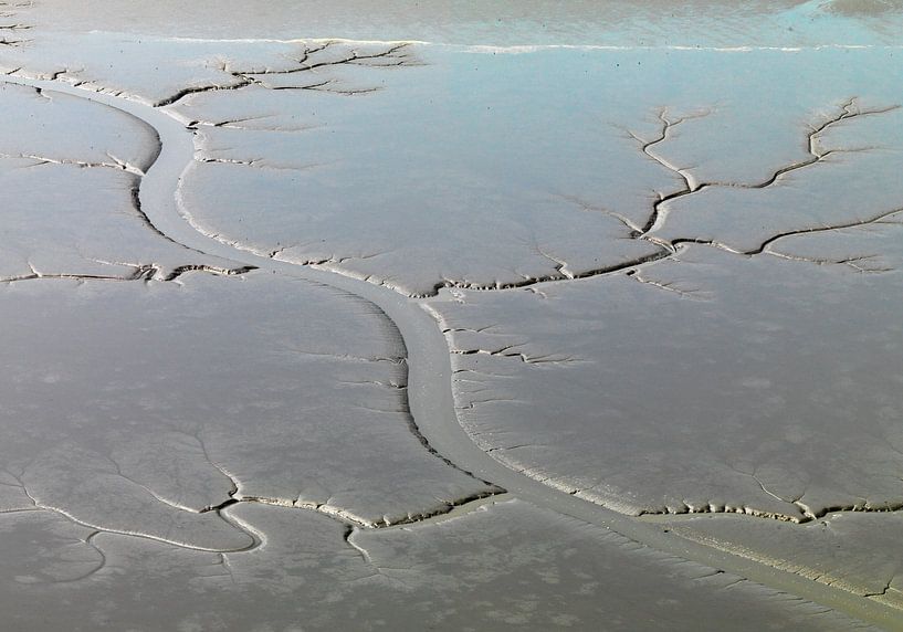 Sludge at low tide in the Dollard by Sky Pictures Fotografie