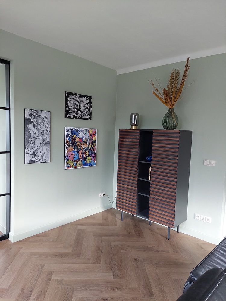 Tableau d'échantillons d'Herman Brood par Henk van Os