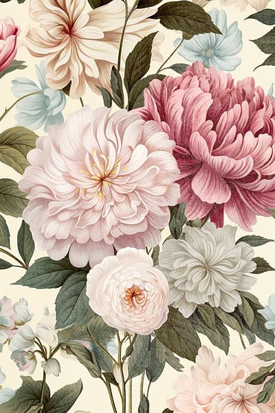 Pastel Flowers by Whale & Sons