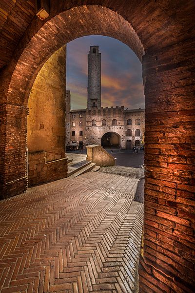 San Gimignano van Jens Korte