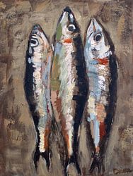 Le trois sardines taupe