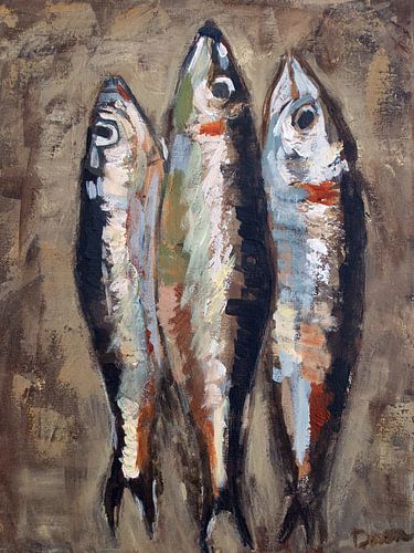 Le trois sardines taupe