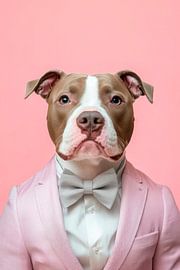 American Pit Bull Terrier by Poster Art Shop