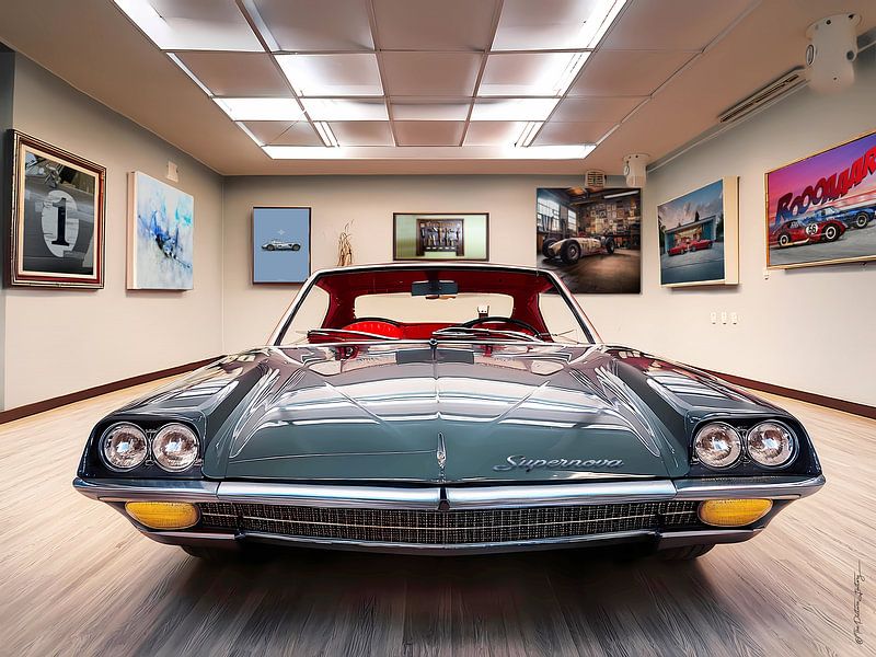 Concessionnaire automobile Supernova par Ted Decker
