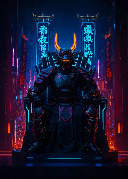 Cyberpunk Shogun Anime Japan von Ruzerin