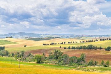 Italië landschap Zuid-Toscane van eric van der eijk