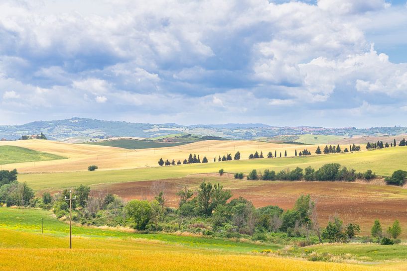 Italien Landschaft Südliche Toskana von eric van der eijk