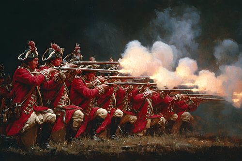 Rode rangen in de strijd