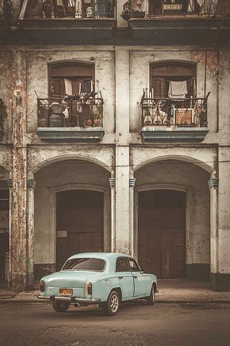 klassieke amerikaanse auto in Havana Cuba 7