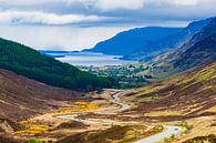 Glen Doherty Valley in the Highlands of Scotland by Werner Dieterich thumbnail
