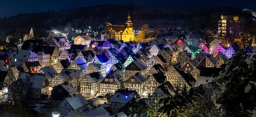 Die Fachwerkhäuser von Freudenberg im Siegerland von Roland Brack