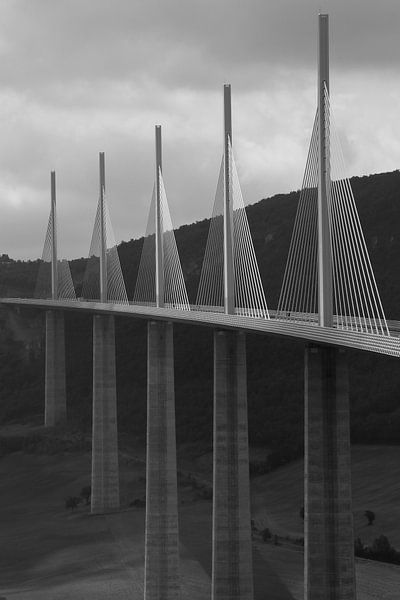 The Millau Viaduct by Wytze Plantenga
