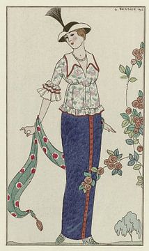 George Barbier - Toilette d'Été (1912) sur Peter Balan