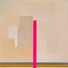 Minimalisme modern en abstract met neon roze accent van Studio Allee