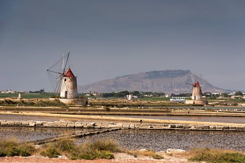 Molens bij zoutpannen