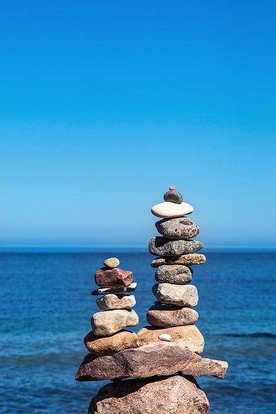 Steine an der Küste der Ostsee auf dem Fischland-Darß von Rico Ködder