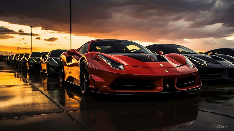 supercar by Gelissen Artworks